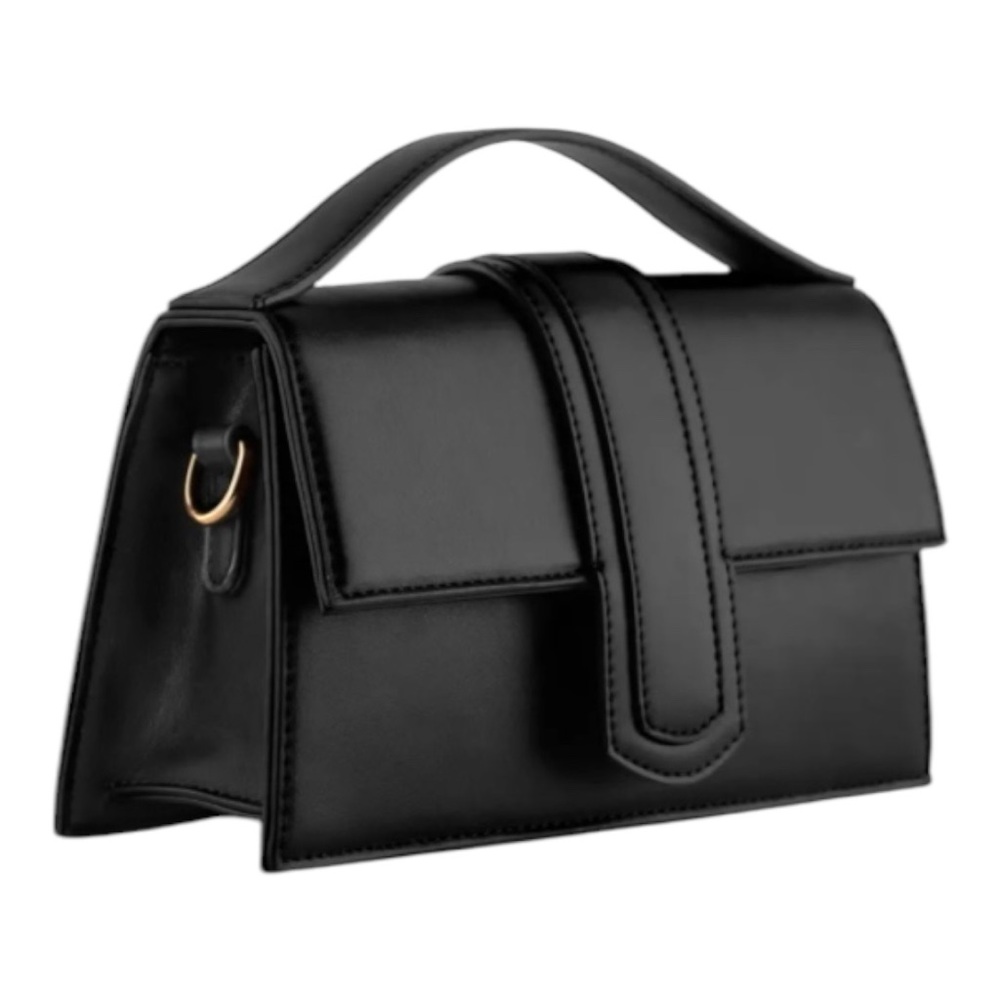 Kayla & Ava Miranda Vegan Leather Crossbody – Black – NWT - Picture 2 of 8